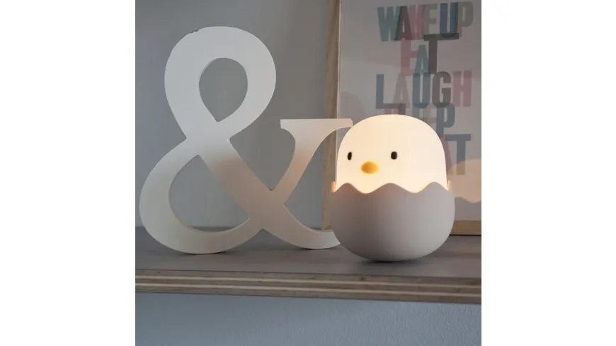 MegaLight LED Küken Nachtlicht EGGY EGG RGB dimmbar mit Akku