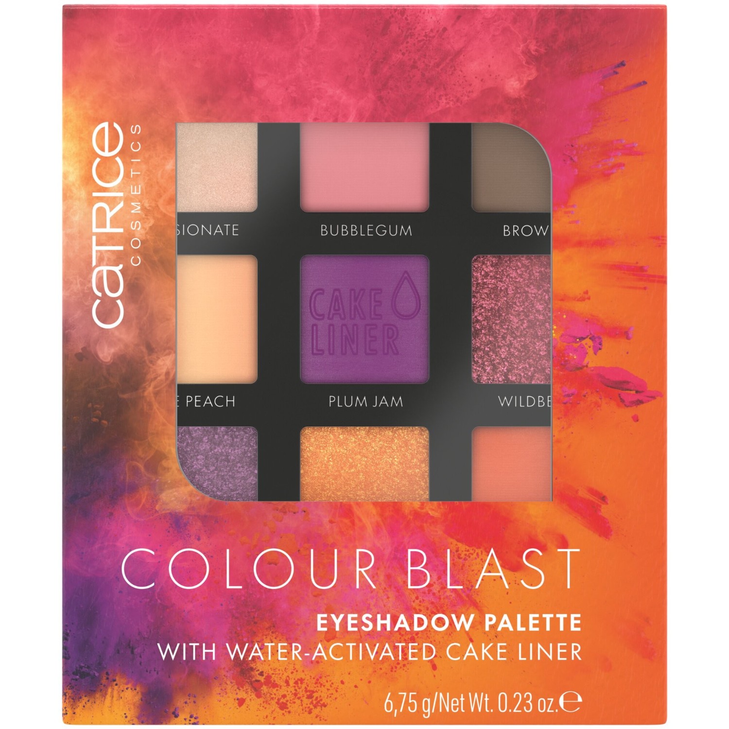 Catrice Colour Blast paleta sjenila za oči 020 Blue meets Lime