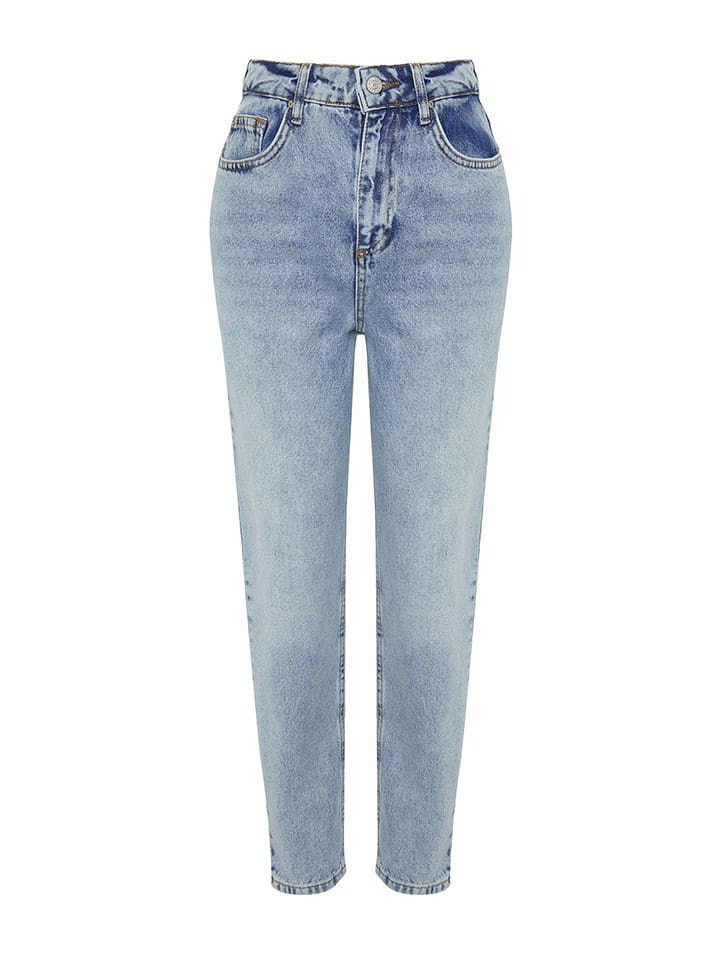 trendyol Jeans - Tapered fit - in Hellblau günstig kaufen