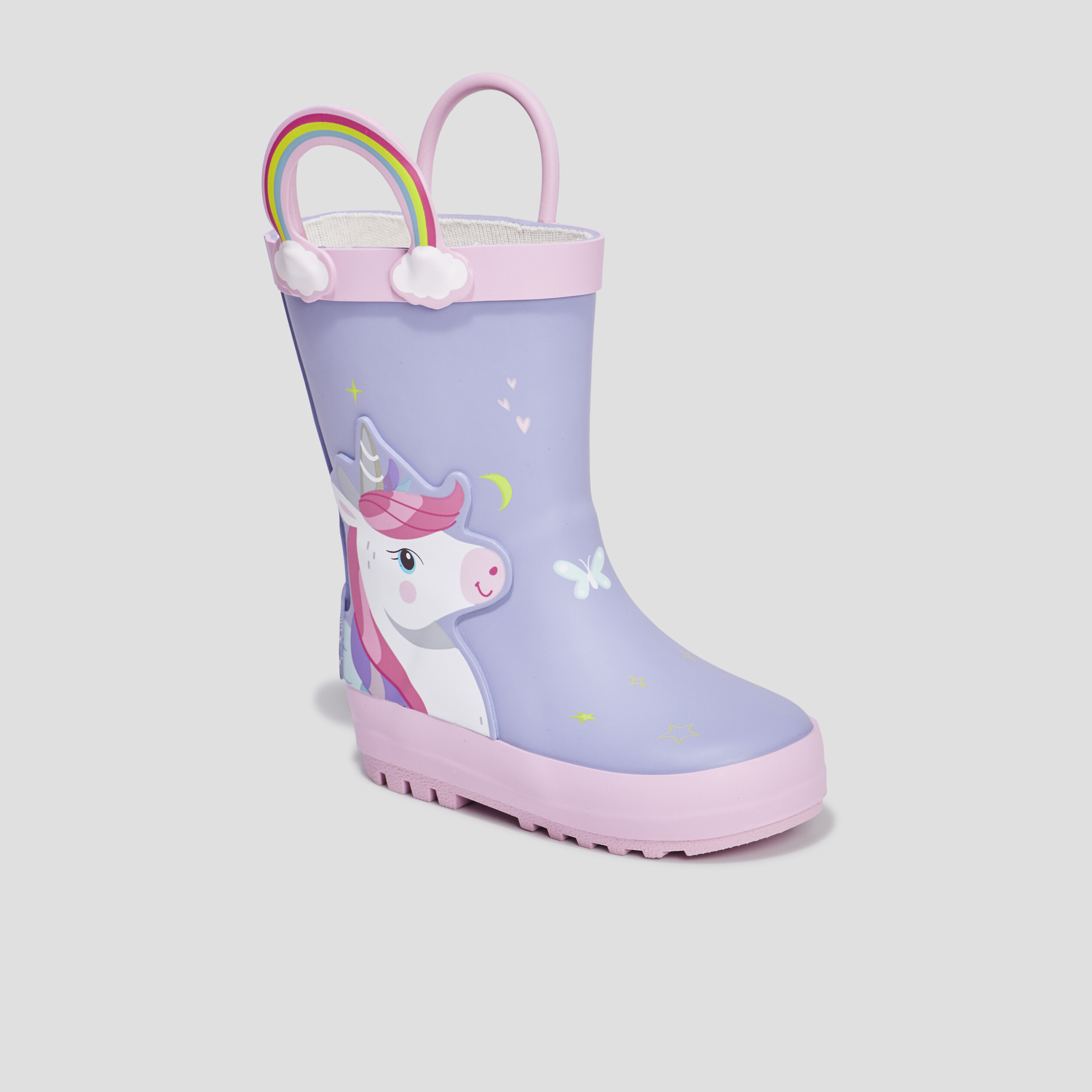 Bottes de pluie multicolore bébé fille | La Halle