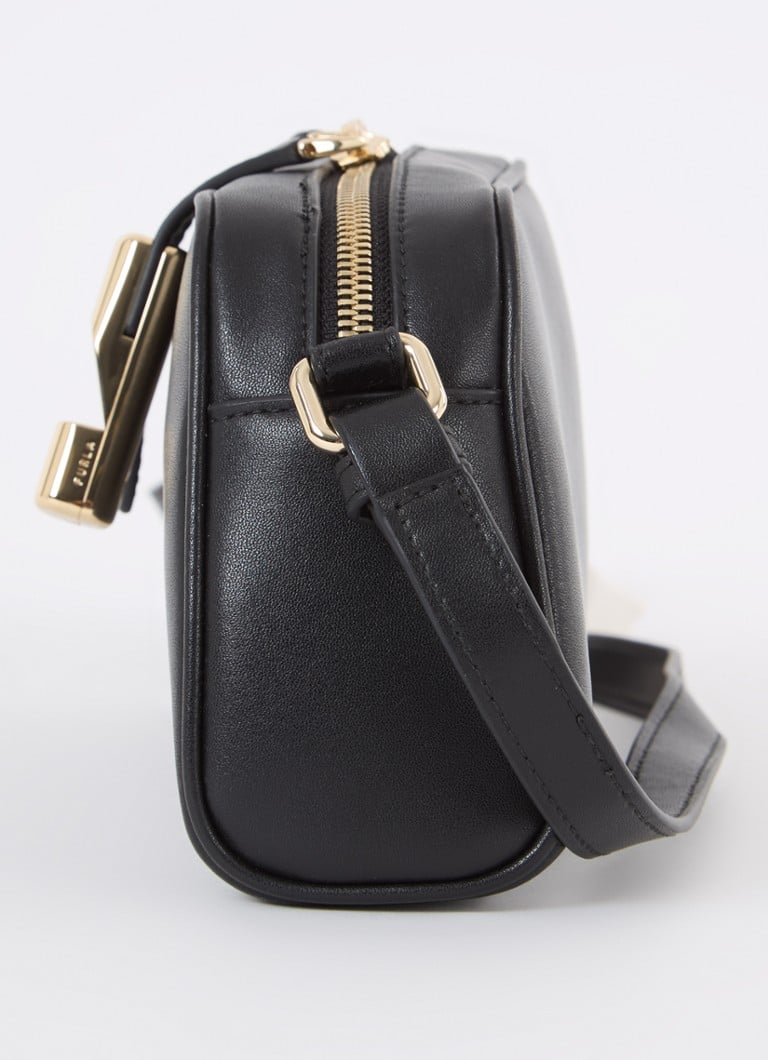 Kožená crossbody kabelka FURLA Goccia Mini