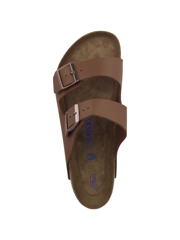 Birkenstock Sandale Arizona SFB Birko-Flor Weichbettung normal in braun günstig kaufen