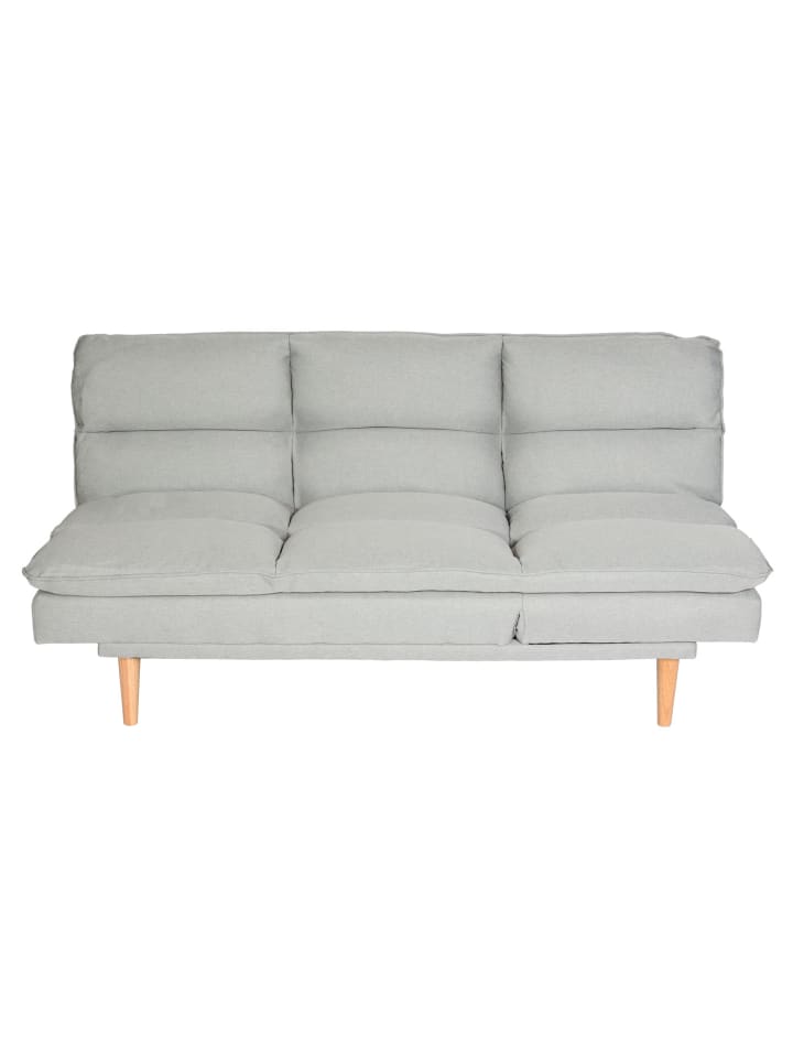 MCW Schlafsofa M79 Schlaffunktion Liegefläche 180x110cm, Stoff/Textil mint-grau günstig kaufen onesize