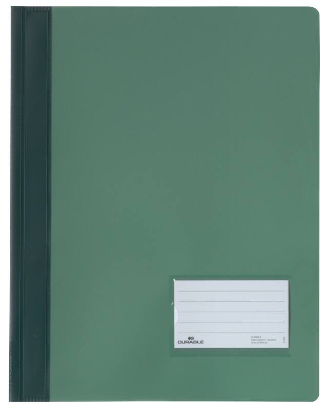 DURABLE Schnellhefter Duralux DIN A4 Grün PVC