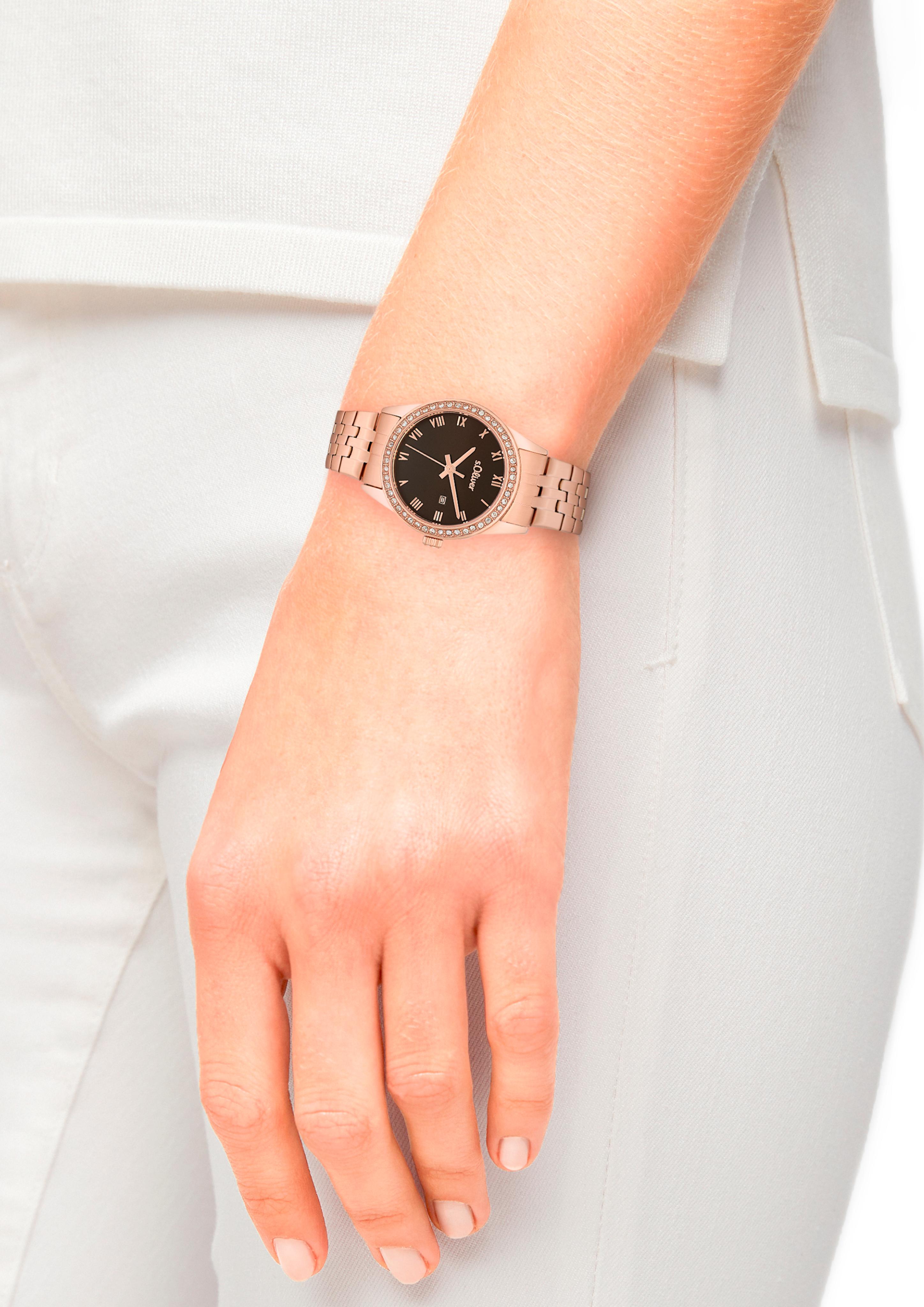 Moderne Edelstahluhr  6006377-44B0
