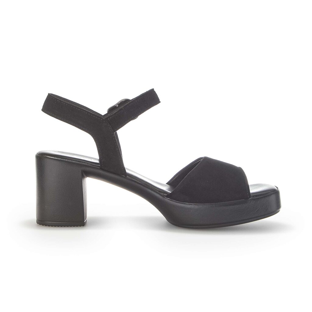 Gabor fashion Plateau Sandale schwarz