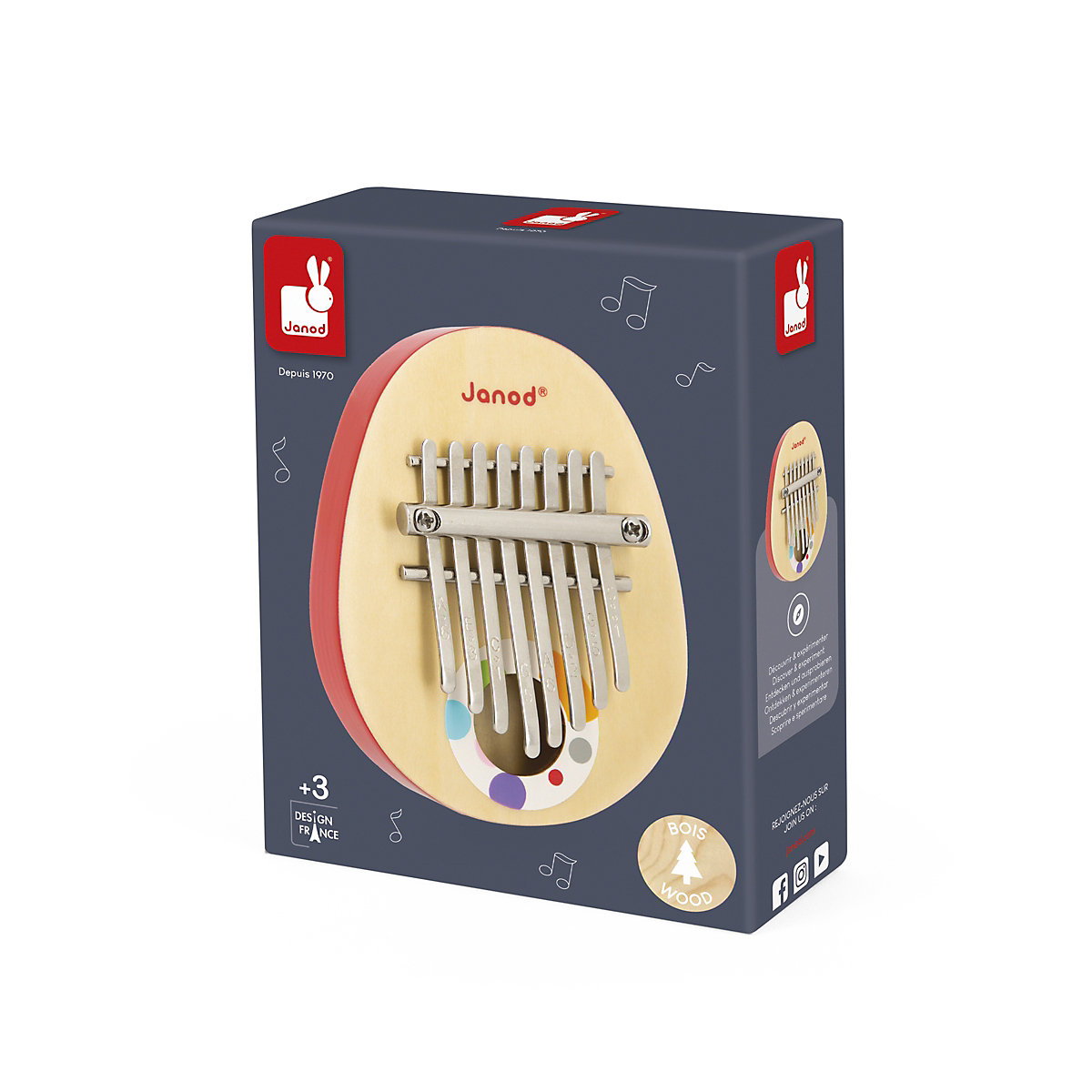 Confetti Kalimba Daumenklavier