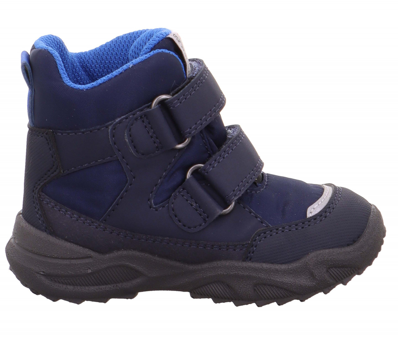 GLACIER - Blau Boots mit Klettverschluss