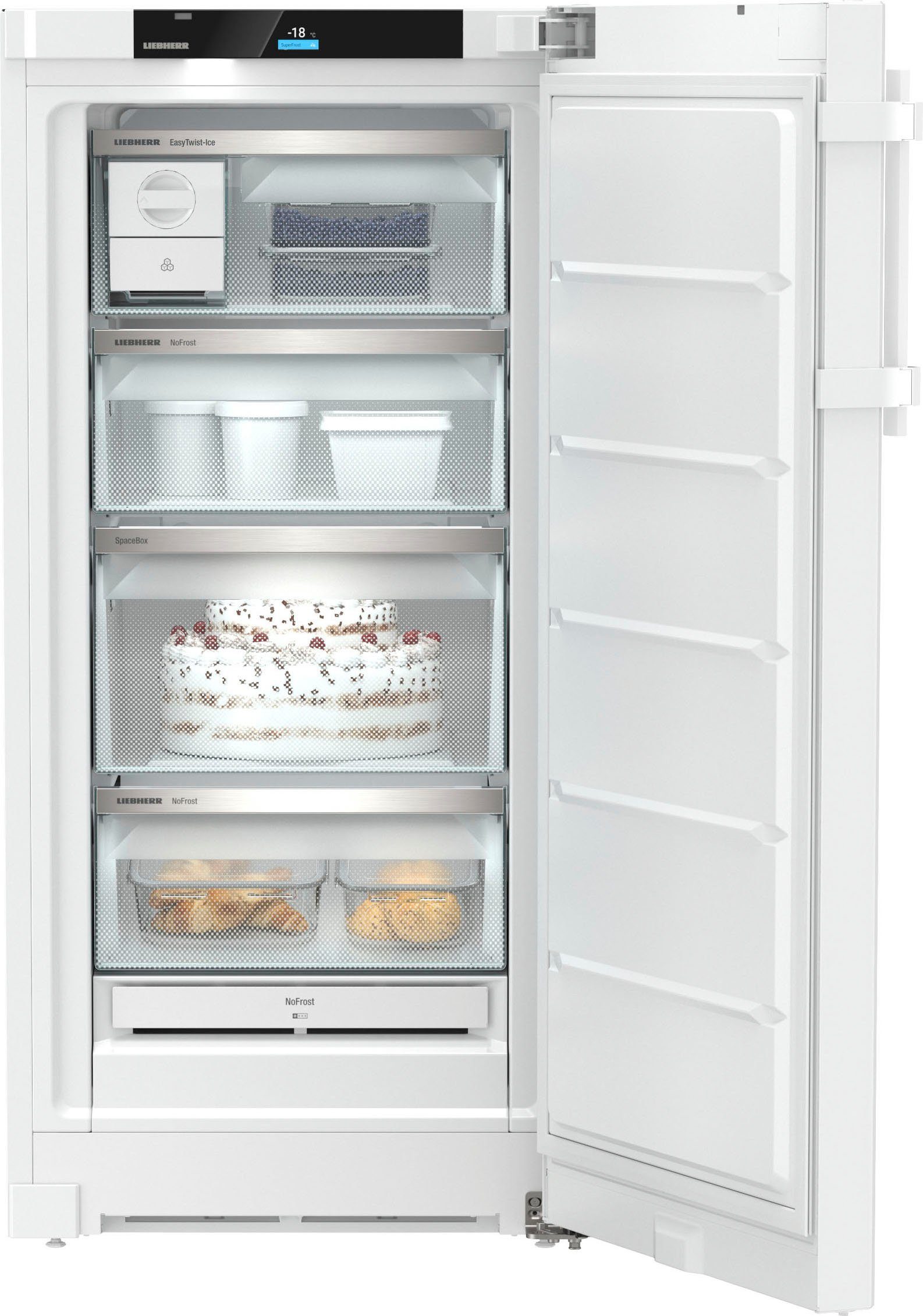 Liebherr Gefrierschrank FNd 4254, 125,5 cm hoch, 59,7 cm breit