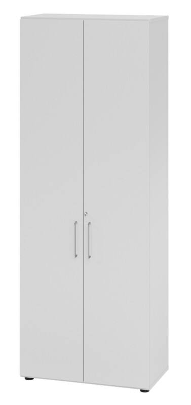 Hammerbacher Schrank V968T6/5/5/BS Grau 80 x 42 x 215,4 cm