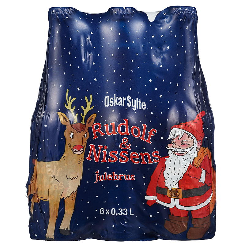 Oscar Sylte Rudolf og Nissen 6 x 0,33 liter