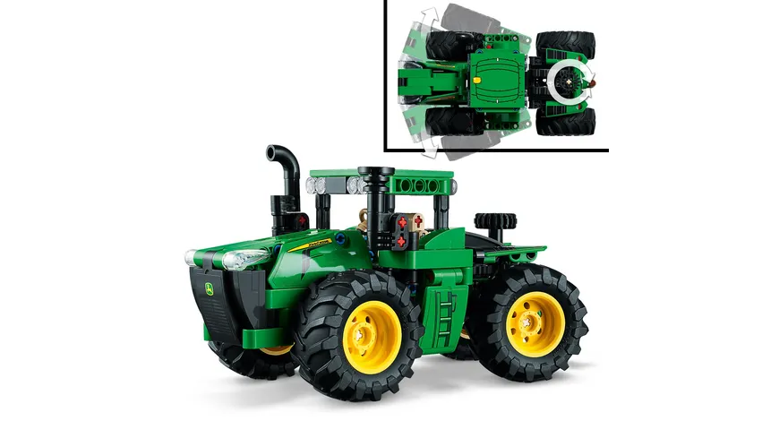 LEGO Technic 42136 John Deere 9620R 4WD Tractor, Spielzeug-Traktor