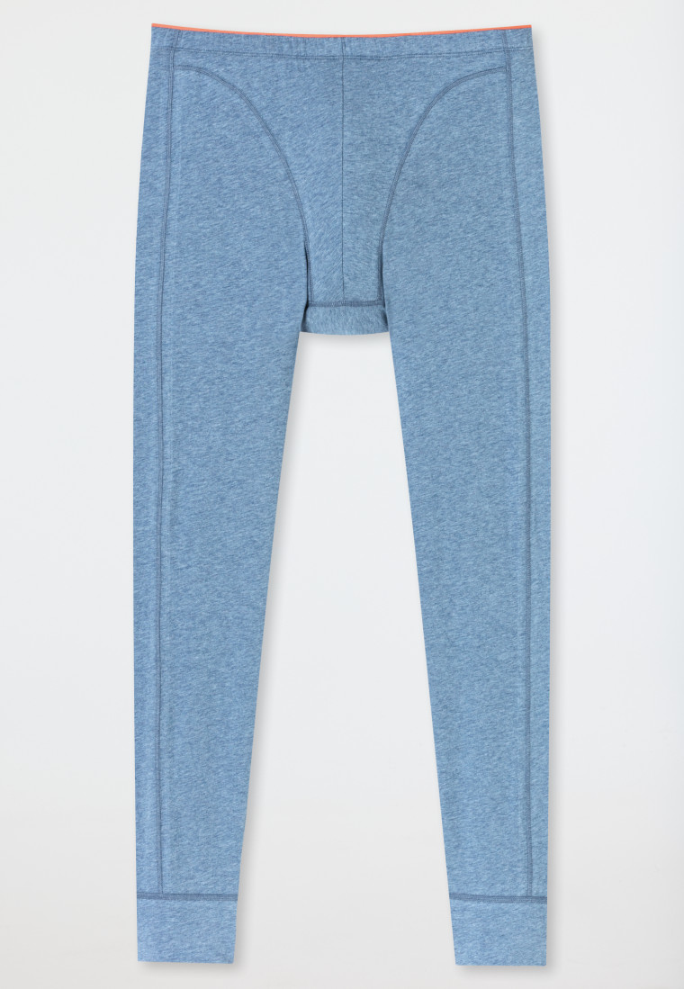 Unterhose lang blau-meliert - 95/5