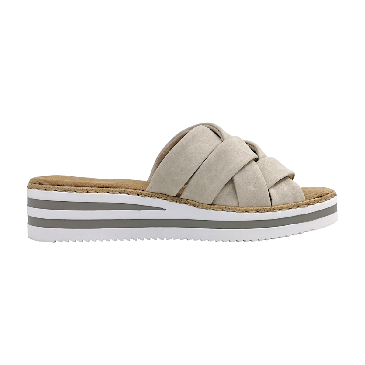 Rieker Nabukino V0208-60 Beige 60 Crema