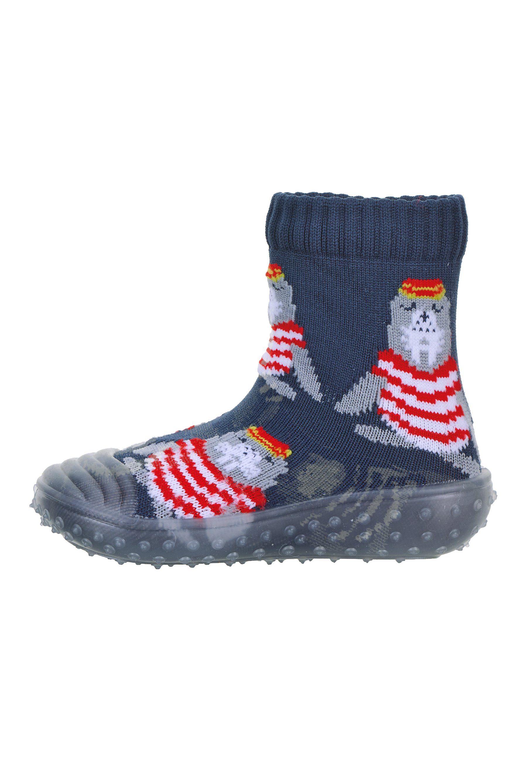 Sterntaler® Basicsocken Adventure-Socks Robbe (3er Kindersocken, Erstlingssocken für Kinder) Babysocken mit süßen Motiven, Kurzsocken Baby mit leichter Gummisohle