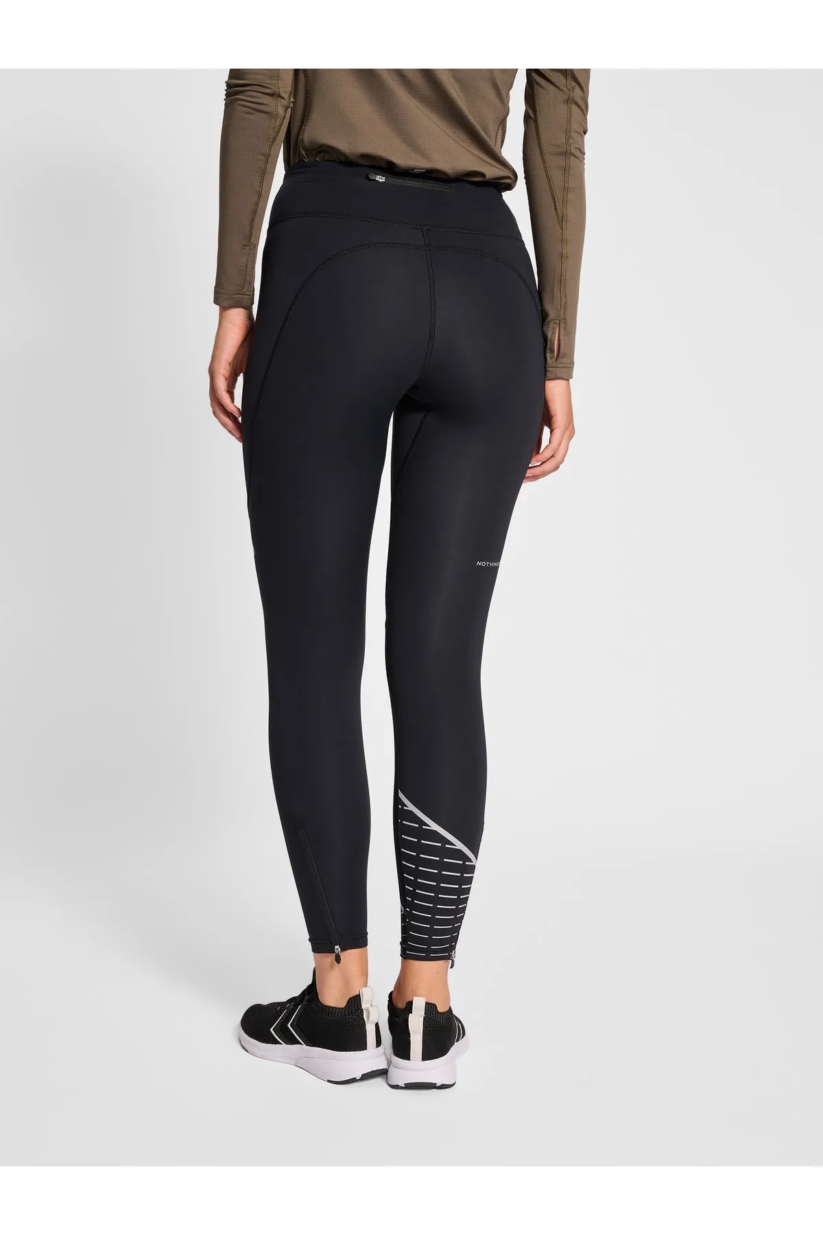 NEWLİNE  Sport-Leggings - Schwarz - Mittlerer Bund
