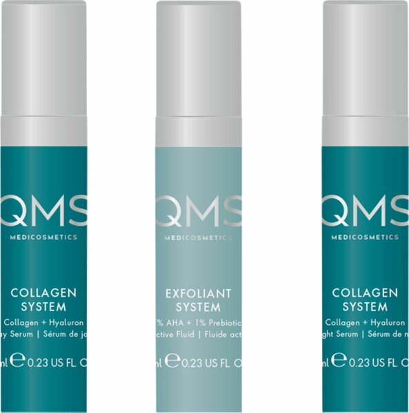 QMS Medicosmetics Core System Collagen + Exfoliant Medium Gesichtspflegeset
