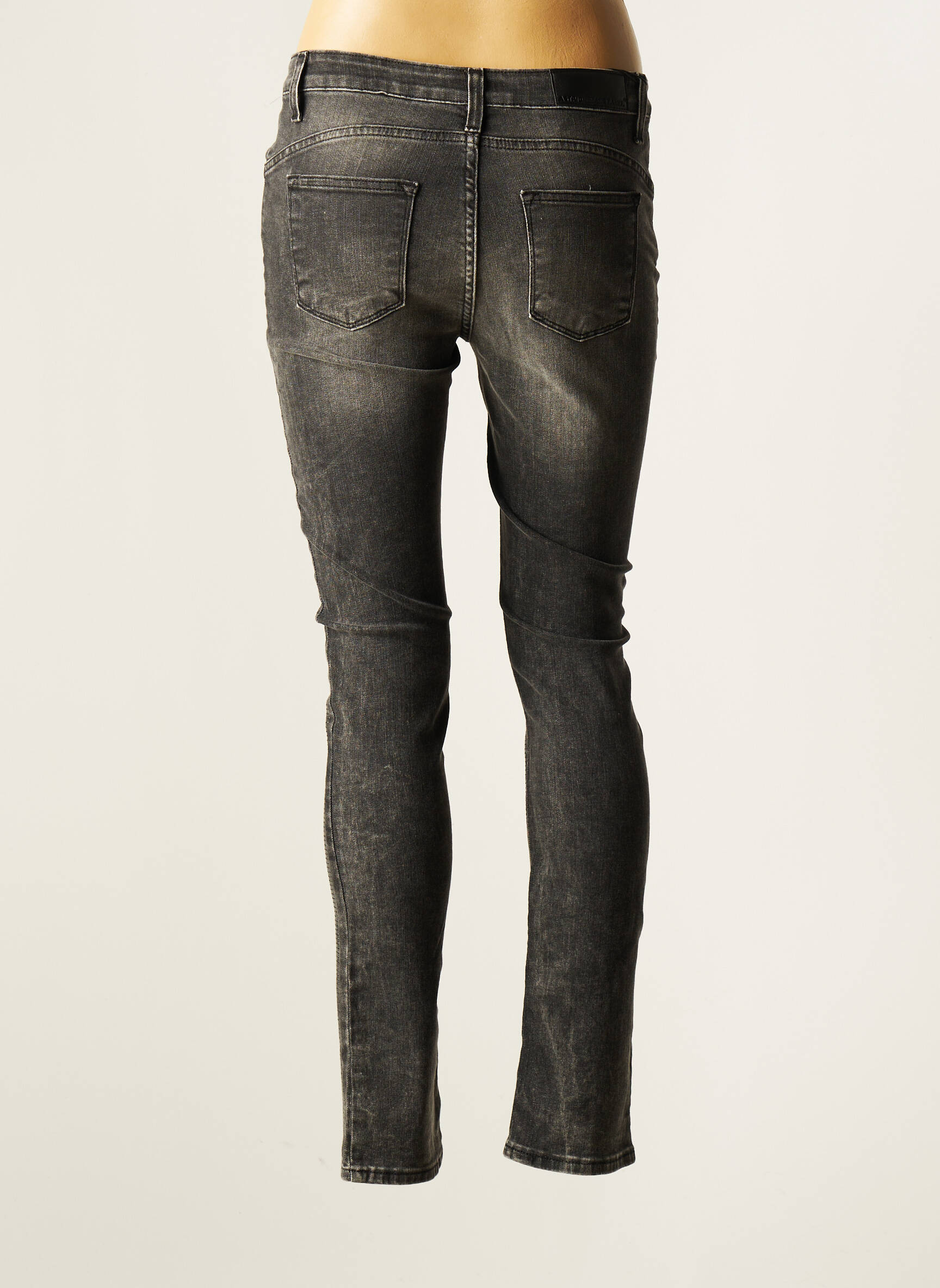 Astrid Black Label Jeans Skinny Femme couleur gris