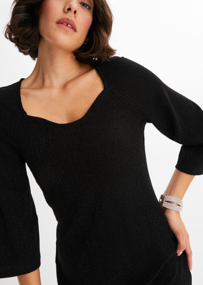 Kleid mit Glitzereffekt
