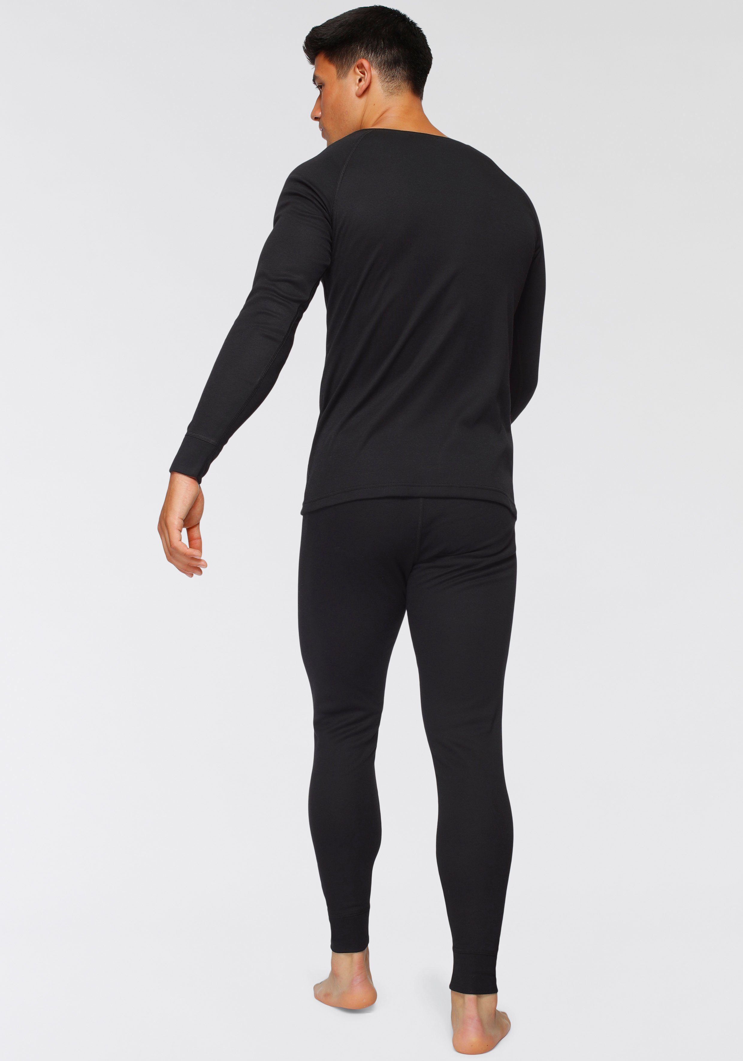 Polarino Thermounterhemd (Set, mit Thermounterhose) 