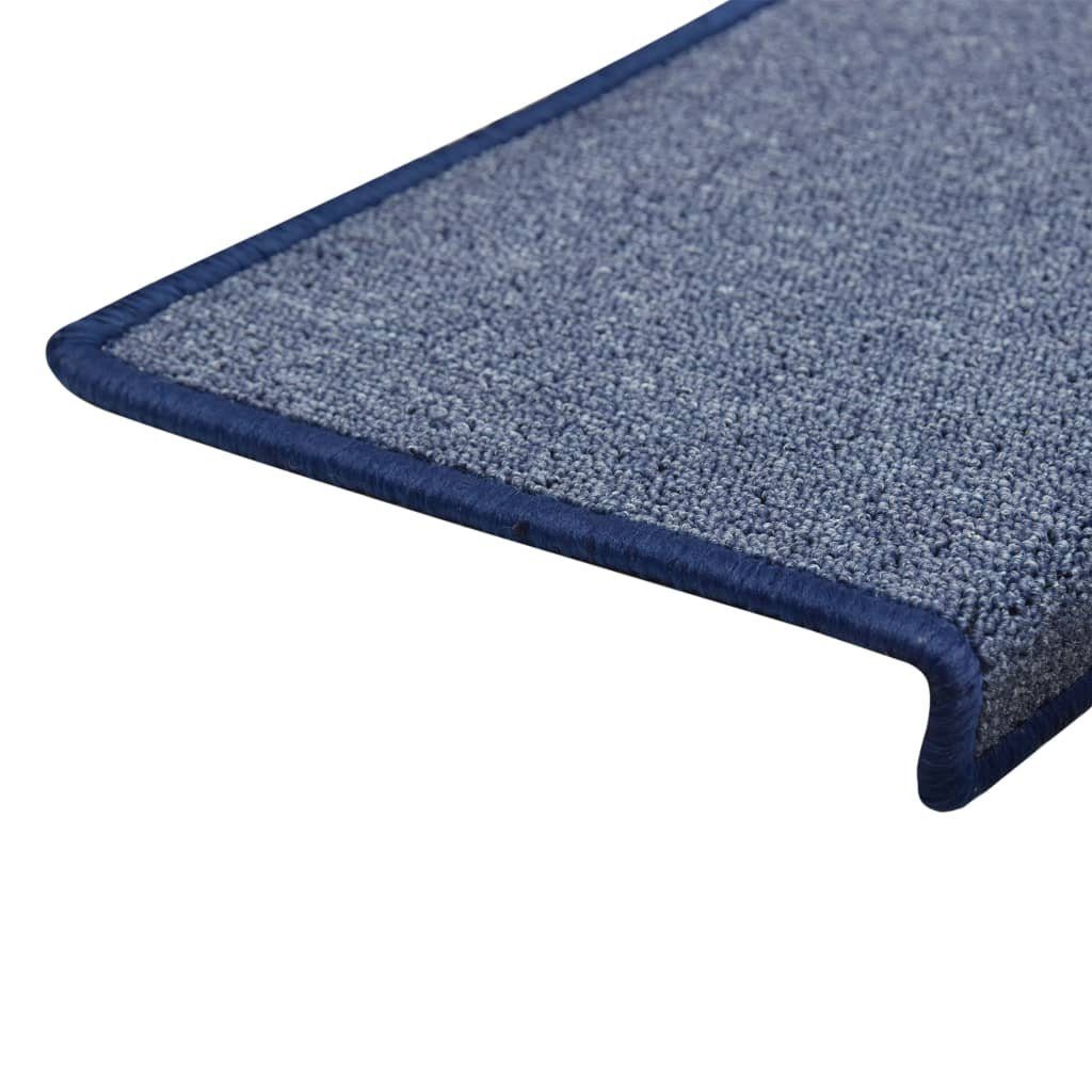 Stufenmatte Stufenmatten 10 Stk. 65x21x4 cm Blau, vidaXL, Rechteckig
