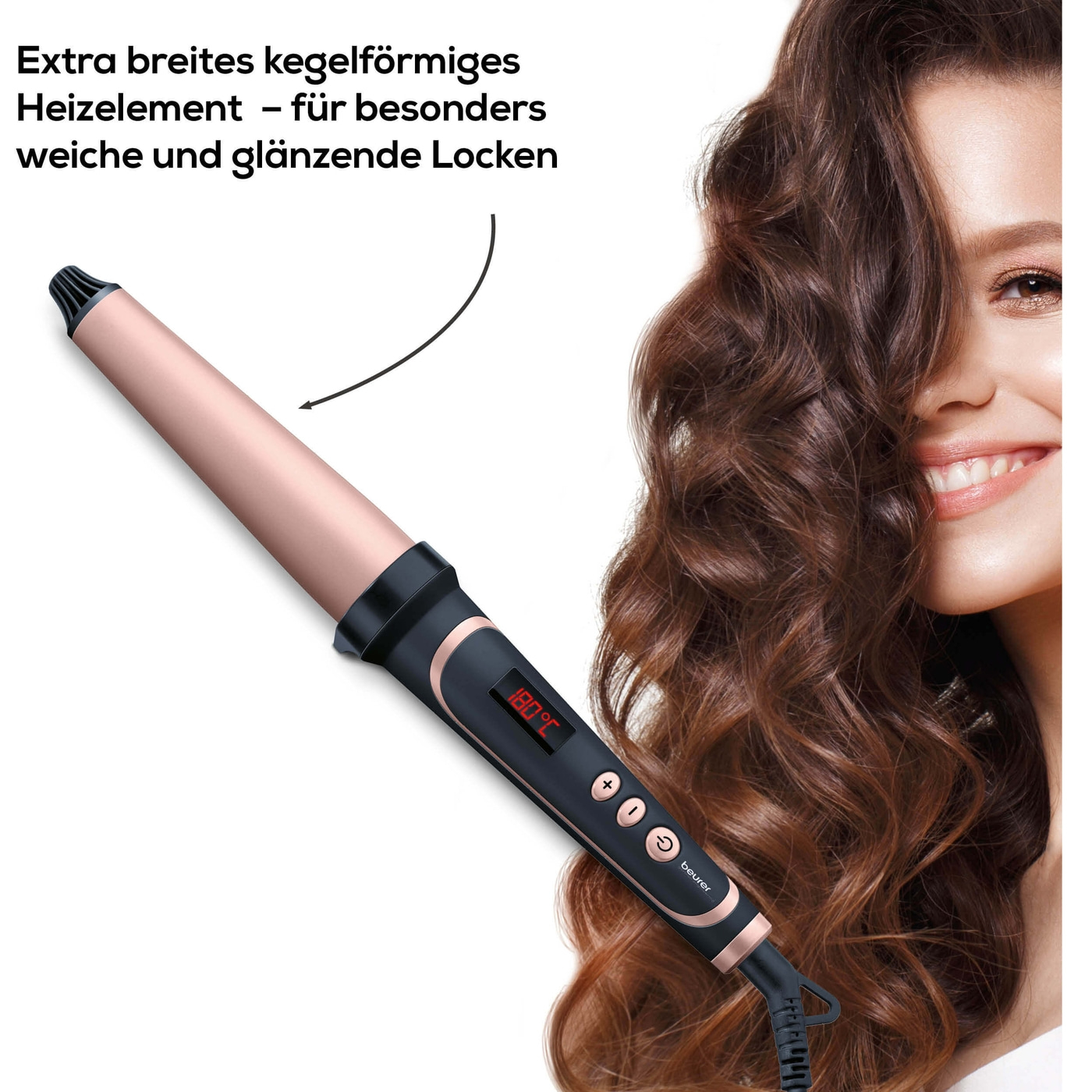 Beurer HT 62 Lockenstab-Locken wie vom Profi
