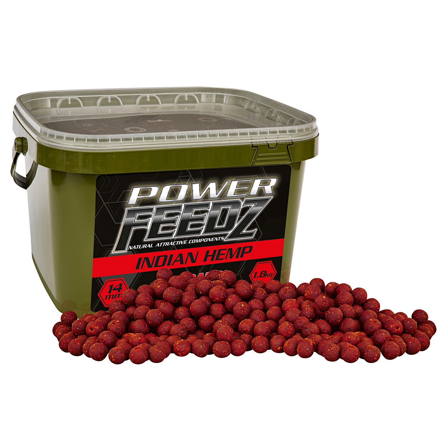 Starbaits Boilies Power Feedz (Indian Hemp)