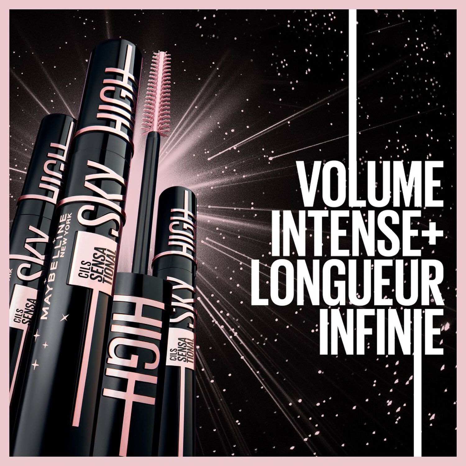 Maybelline New York Sky High Cosmic Black Mascara Volume & Longueur Noir Intense