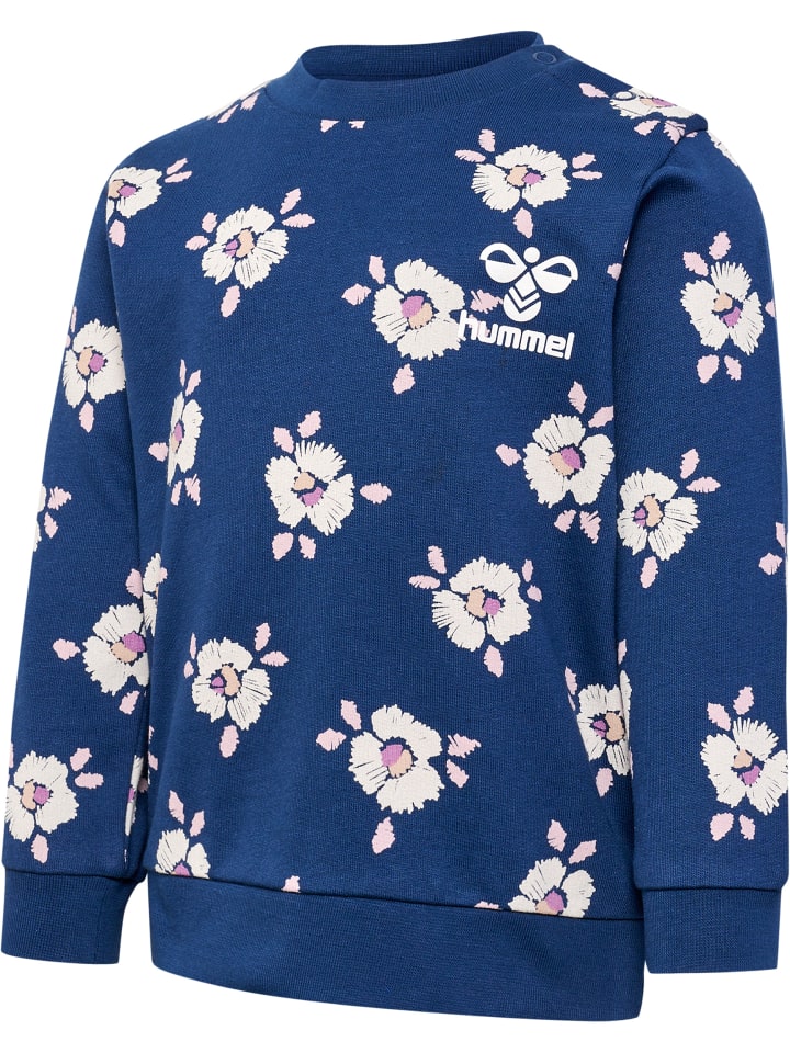 Hummel Hummel Druckknopf Sweatshirt Hmlbloom Mädchen in DARK DENIM günstig kaufen