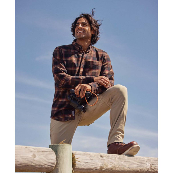 LIEBACK ORGANIC COTTON FLANNEL L/S Herren - Outdoor Hemd
