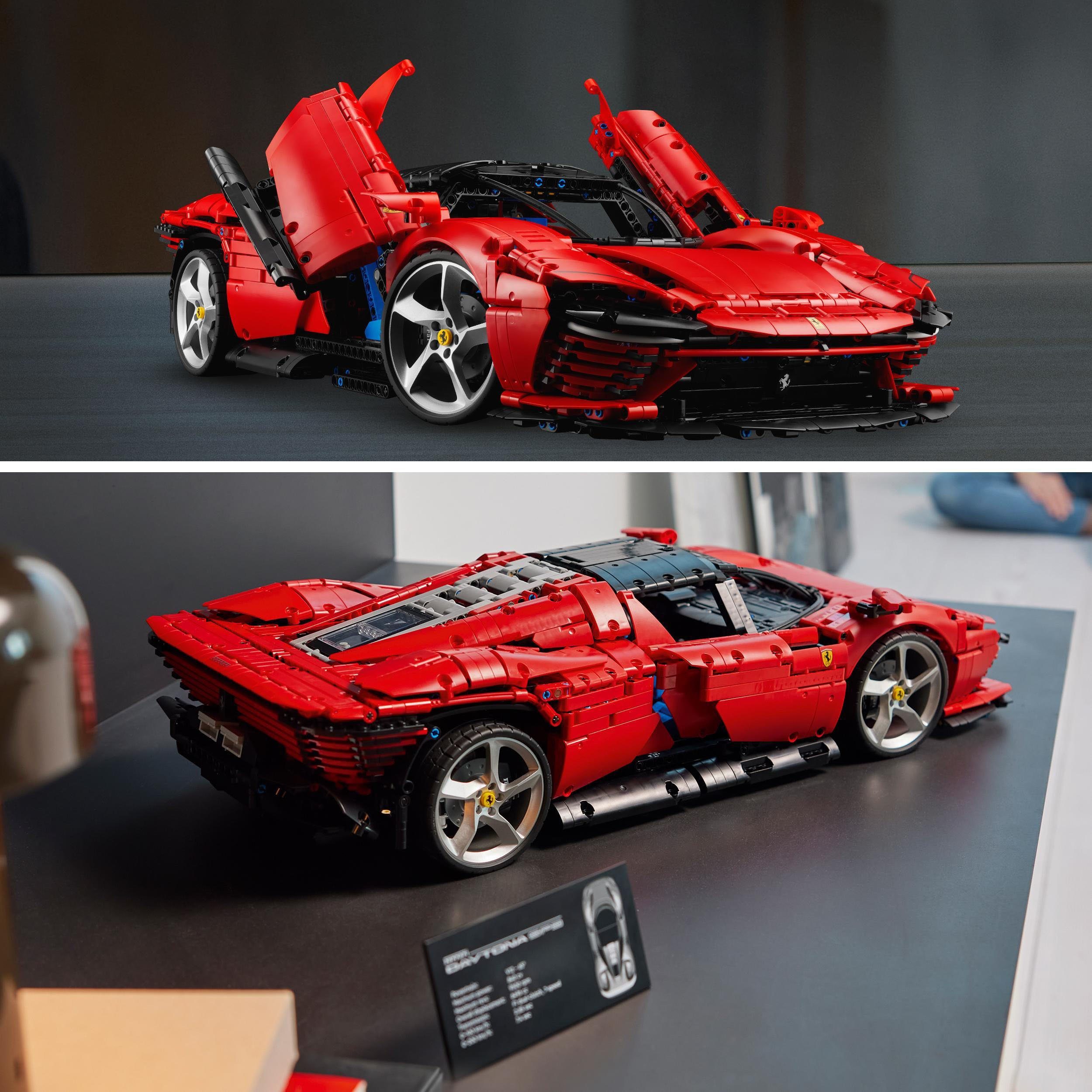 LEGO® Konstruktionsspielsteine Ferrari Daytona SP3 (42143), LEGO® Technic, (3778 St), Made in Europe