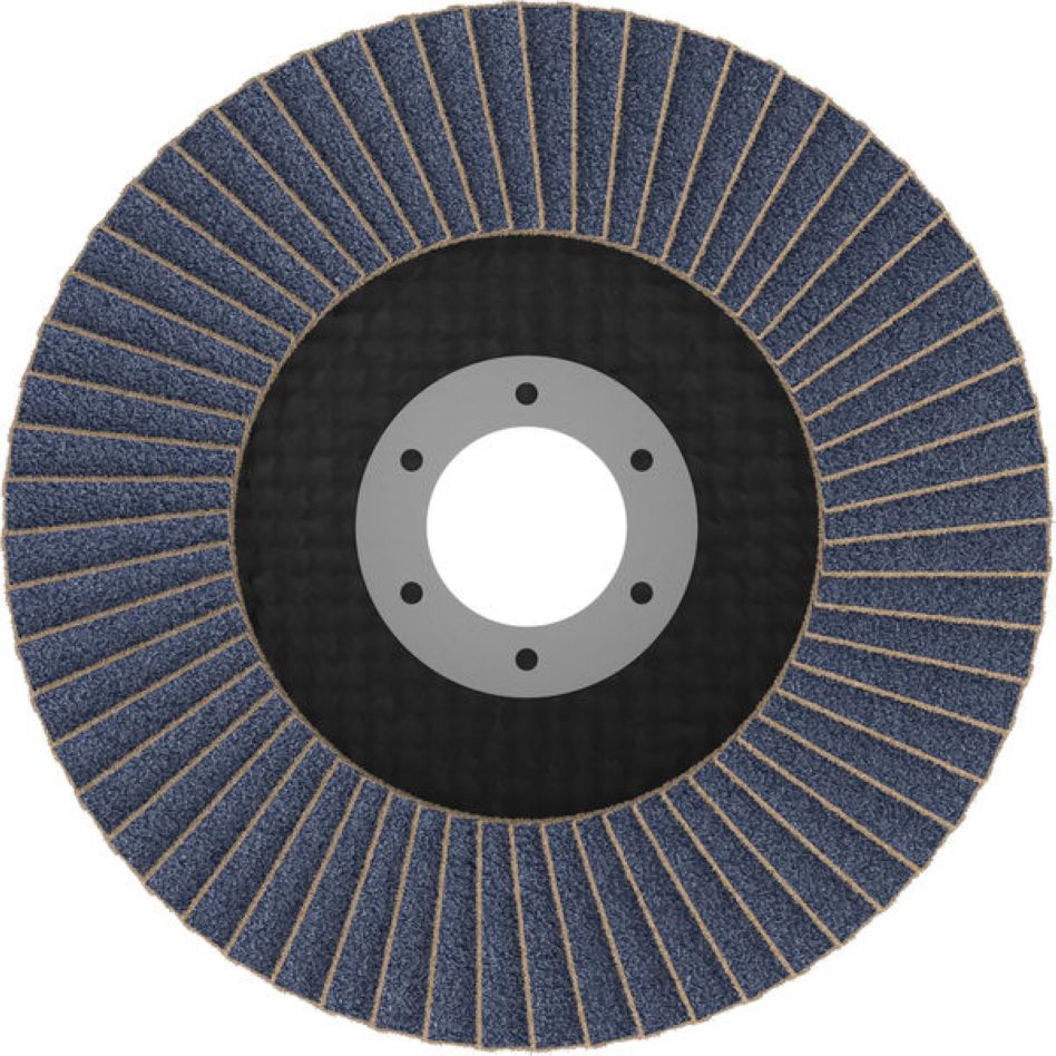 Bosch Blue Zubehör 2608626130 Lamellenschleifscheibe X451 Multi Material Ø115 mm Körnung 40 gerade Ausführung