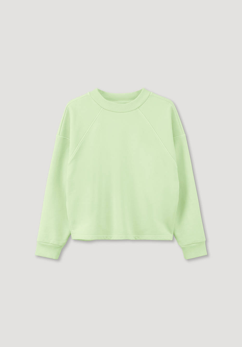 Sweatshirt mineralgefärbt aus reiner Bio-Baumwolle