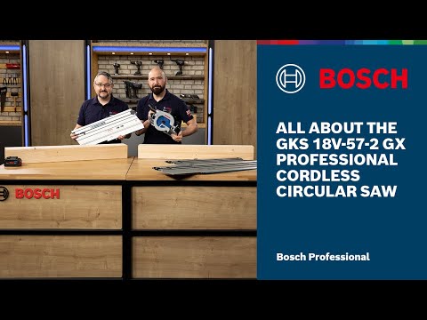 Bosch Blue 06016C1000 GKS18V-57-2 GX Kreissäge 18 Volt (ohne Akku und Ladegerät)