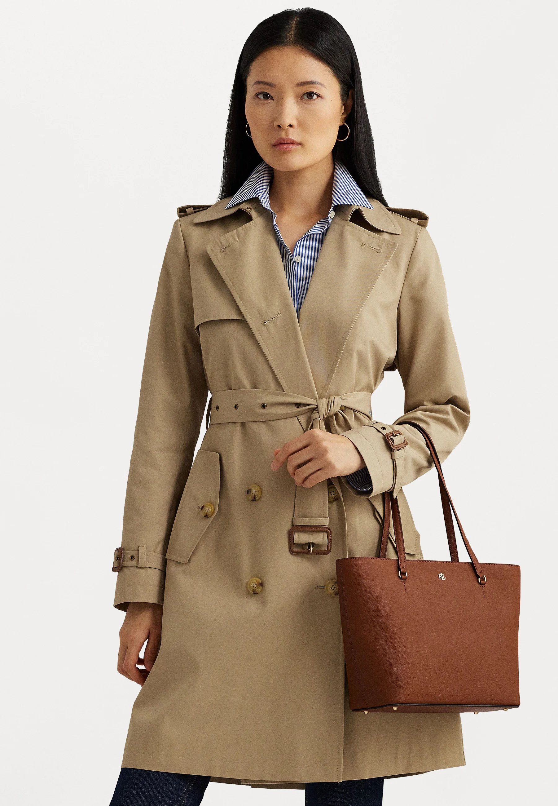 Lauren Ralph Lauren KARLY TOTE MEDIUM - Bolso de mano