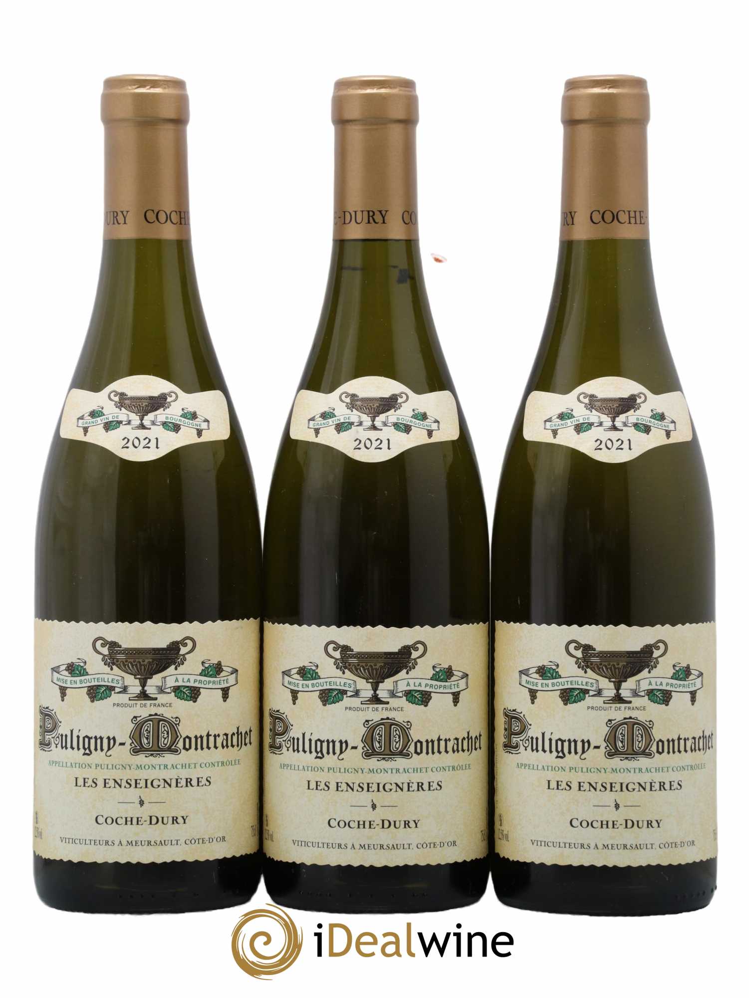 Puligny-Montrachet Les Enseignères Coche Dury (Domaine)  2021 - Lot de 3 Bouteilles
