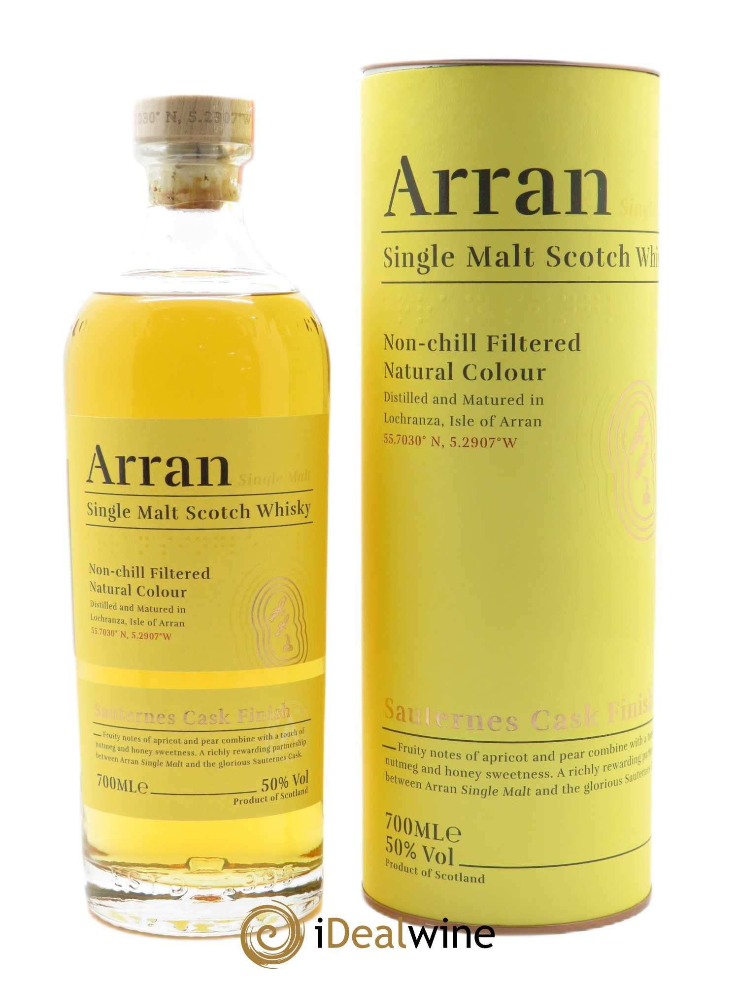 Whisky Arran The Sauternes Cask Finish Single Malt (70cl)  - Lot de 1 Bouteille
