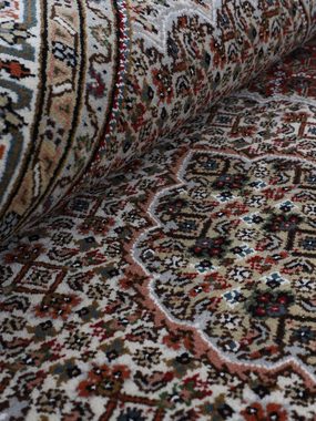 Orientteppich Orientteppich Tabriz Mahi, Woven Arts, rechteckig, Höhe: 15 mm, handgeknüpft, Wohnzimmer, reine Wolle