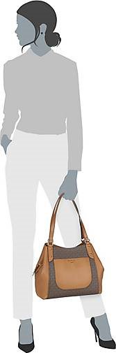 Michael Kors Handtasche Molly Large Shoulder Tote MK Signature