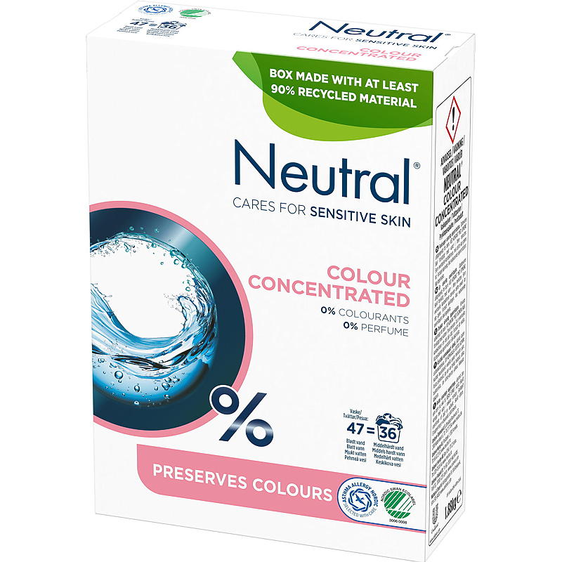 Neutral Vaskepulver 1,88 kg Neutral Color
