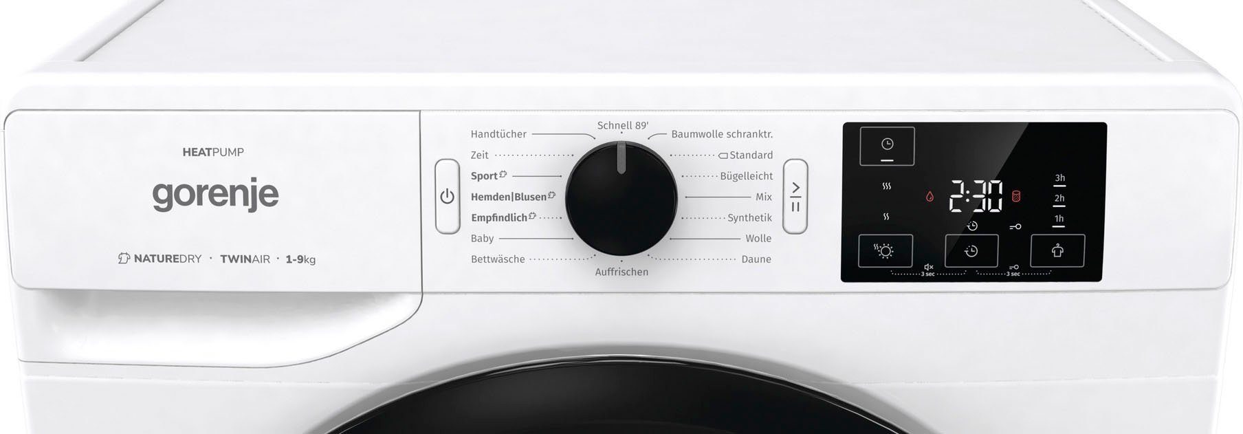 GORENJE Wärmepumpentrockner DNE 92/GN, 9 kg