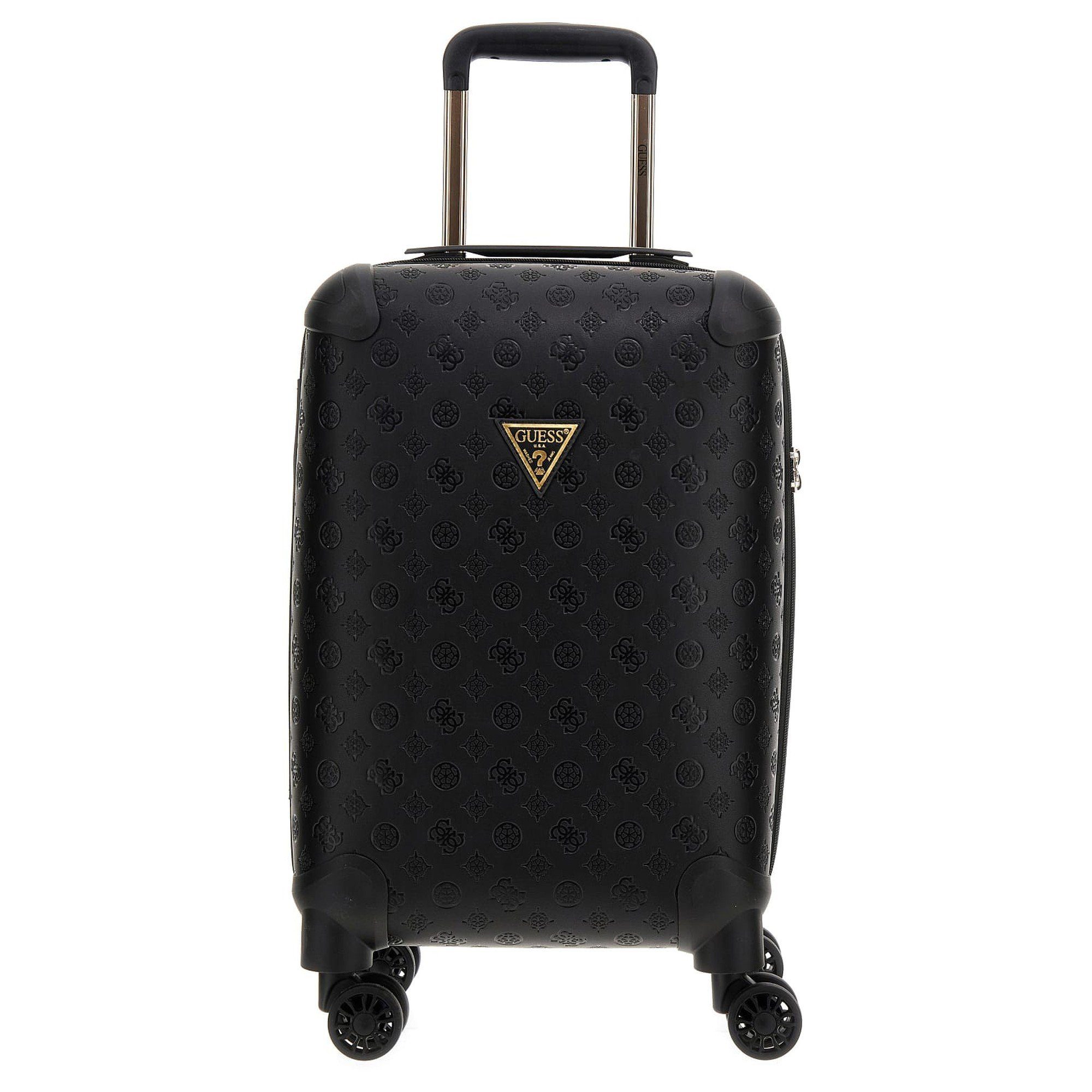 Guess Handgepäck-Trolley Wilder 18 IN - 4-Rollen-Kabinentrolley 54 cm S, 4 Rollen Rollen