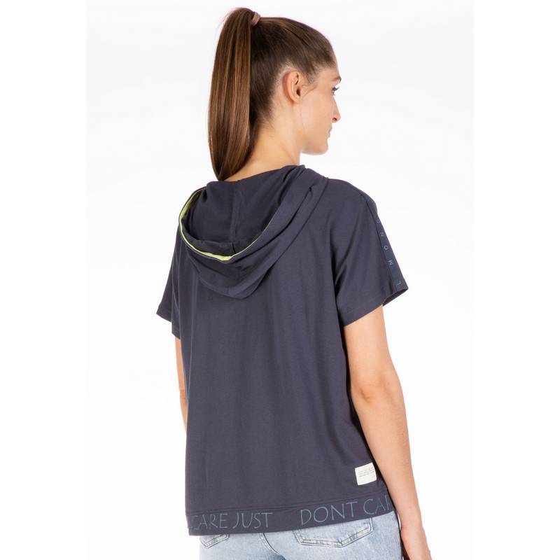 Viertelmond KAPUZENSHIRT Bonny - T-Shirt T-Shirt Damen