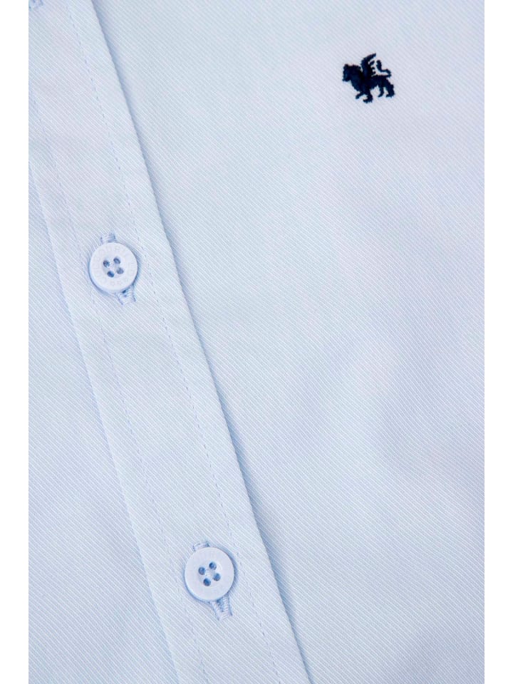 Coccodrillo Hemd mit kurzen Ärmeln in blau günstig kaufen