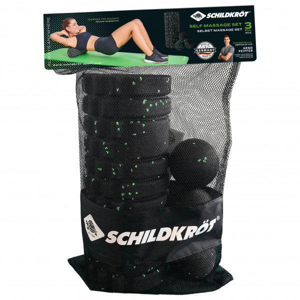 Schildkröt Fitness - Selbstmassage Set 3-teilig - Faszienrolle