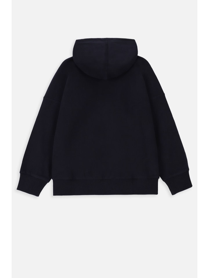 Coccodrillo Sweatshirt mit Reißverschluss  in dunkelblau günstig kaufen