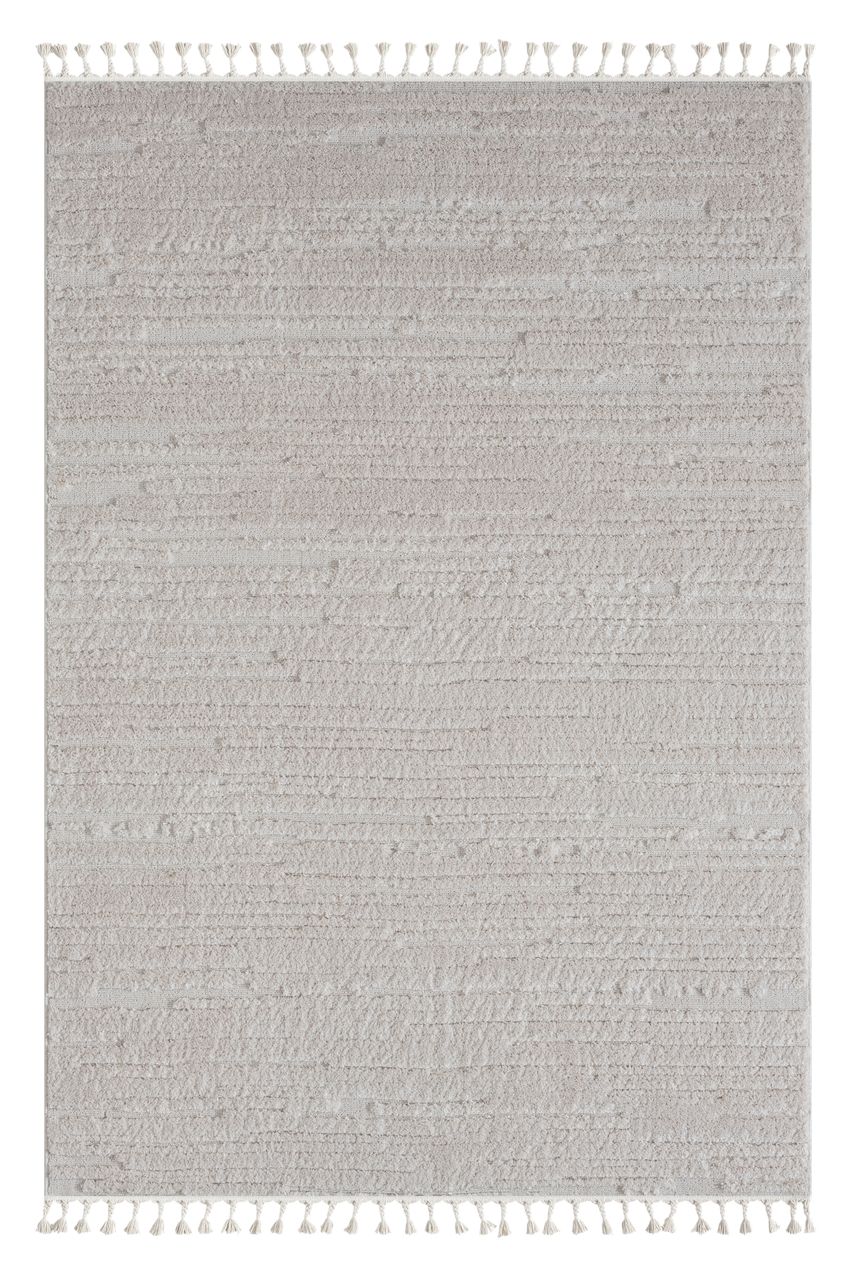 MyFlair Teppich Anouk, 200cm x 290cm, Farbe Weiß, rechteckig, Florhöhe 17mm
