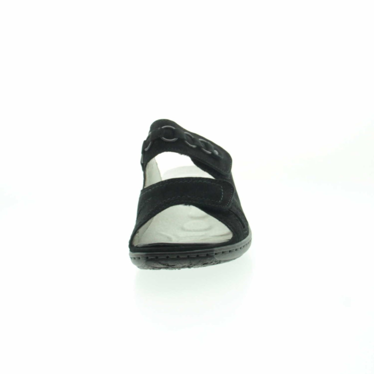 WALDLÄUFER Klassische Sandalen schwarz DENVER