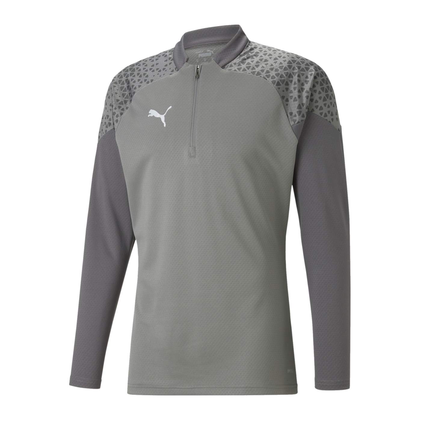 PUMA teamCUP HalfZip Sweatshirt Grau F13