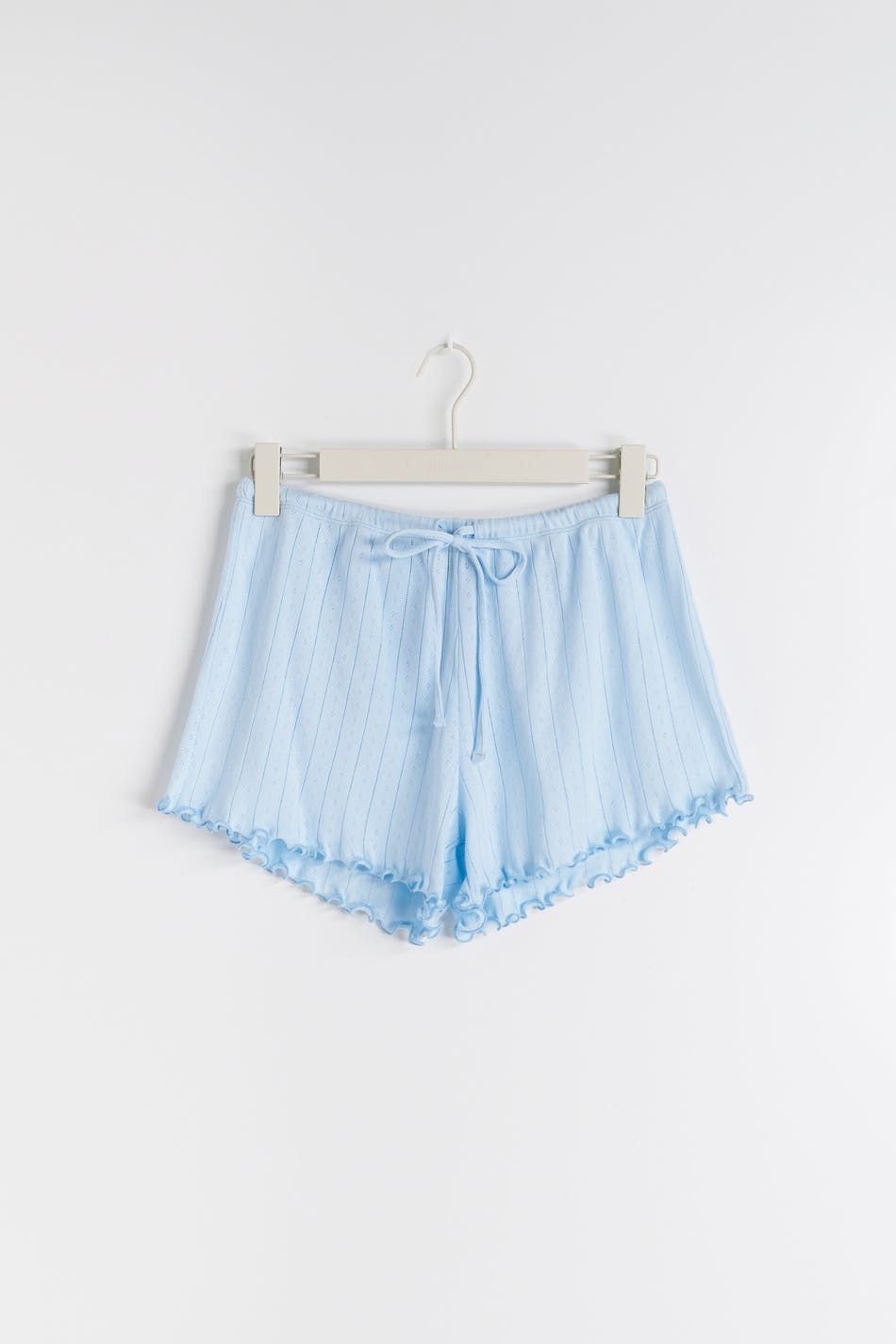 Pointelle pyjamas shorts